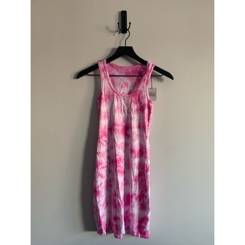 NEW KENDALL & KYLIE Pink Tie-Dye Coverup Dress